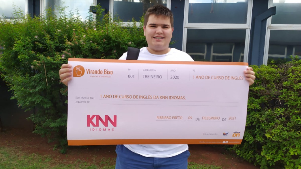 Premiação Bolsa de Inglês 2020